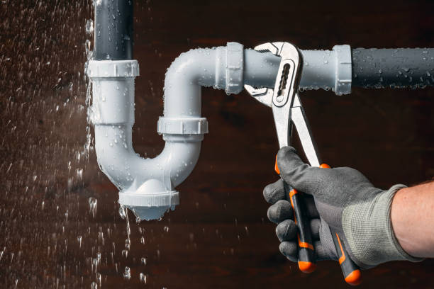 Professional Sewer Line Repair technician working in South Jamesport, NY